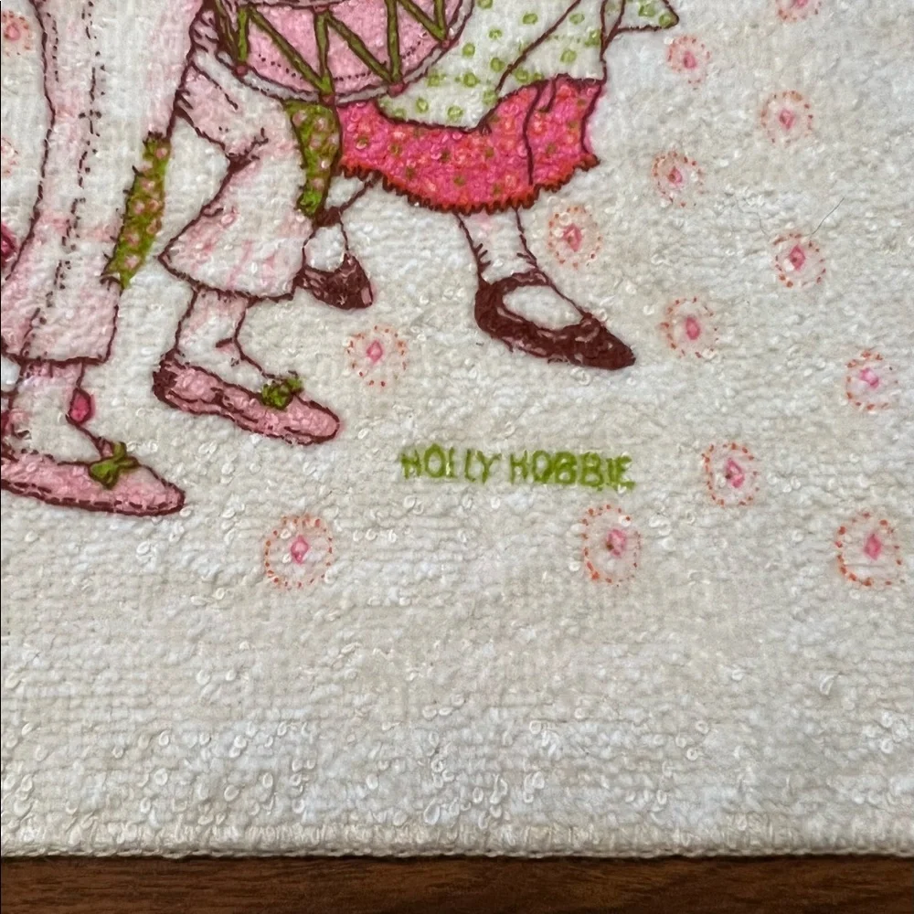 Holly Hobbie Vintage New Old Stock One Wash Cloth Washcloth Friends Music Band B
